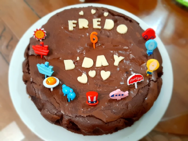 Langkah Gampang Menyiapkan Resep 90. Brownies Fudgy Shiny Crust👍 yang  Bikin Ketagihan Anti Ribet, Lezat