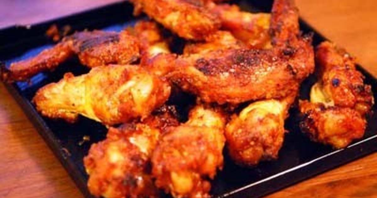 Oven Fried Chicken Wings Recipe Korean Style Spicy Oven Baked Chicken Wings Recipe by 