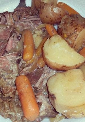 A picture of Grandma's Pot Roast.
