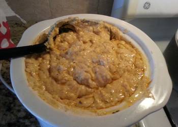 How to Prepare Yummy Five cheese chicken crockpot dip