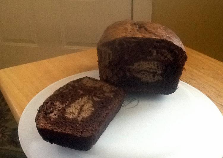 How to Prepare Perfect Chocolate Marble Banana Bread