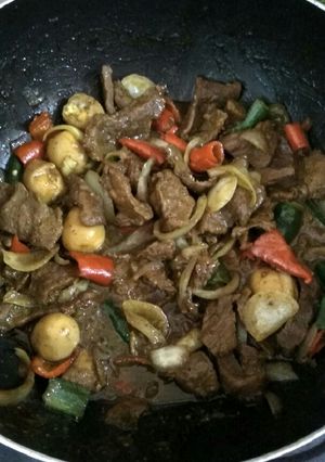 Foto resep Daging sapi Lada Hitam