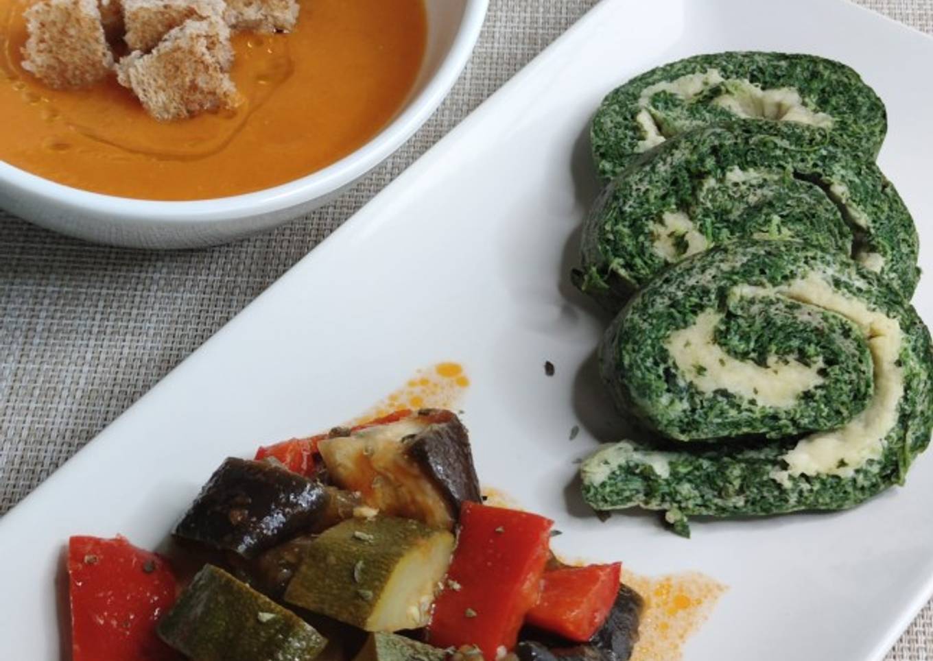 Menú completo en Thermomix