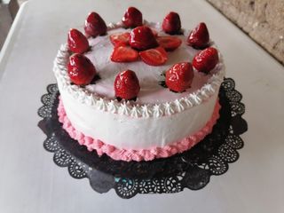 Pastel Tres leches de fresa 🍓..!