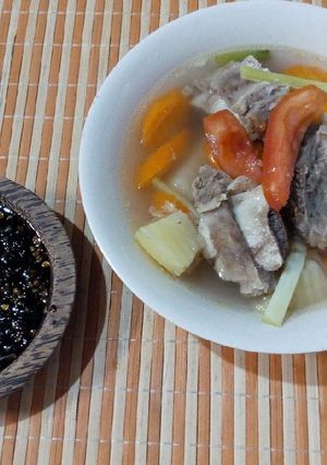 Foto resep Sup Iga sambel Kecap