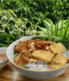 bún nước tương chay