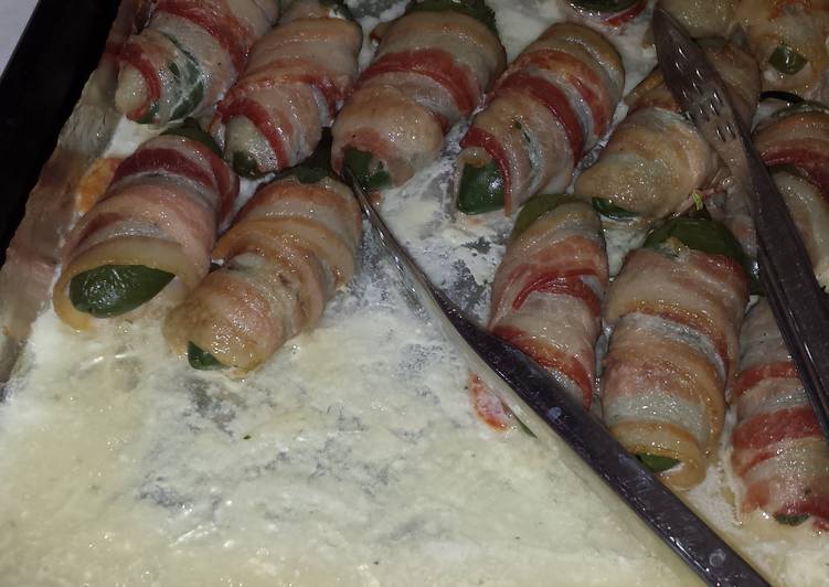 Recipe of Yummy Bacon wrapped chicken stuffed jalapenos
