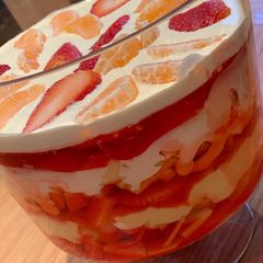A picture of Fruit custard.