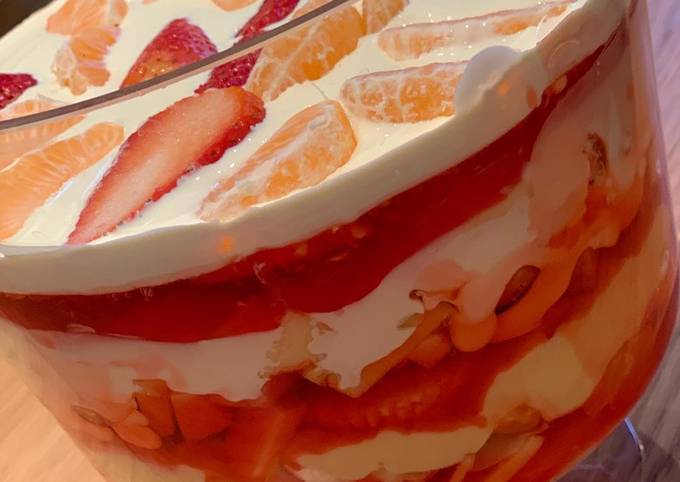 Recipe of Super Quick Fruit custard