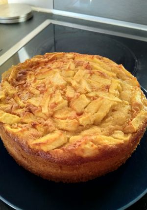 Une photo de Gâteau pomme figue