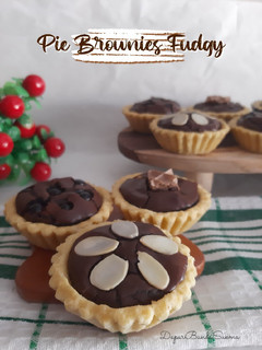 Foto resep Pie Brownies Fudgy