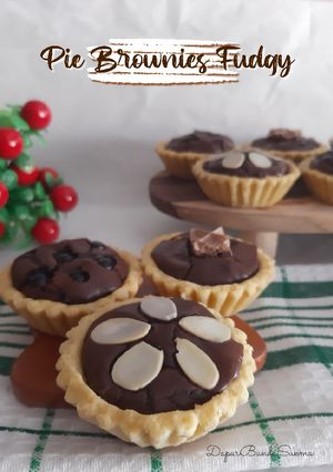 Foto resep Pie Brownies Fudgy