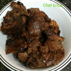 A picture of Chocolate bread pudding.