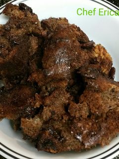 A picture of Chocolate bread pudding.