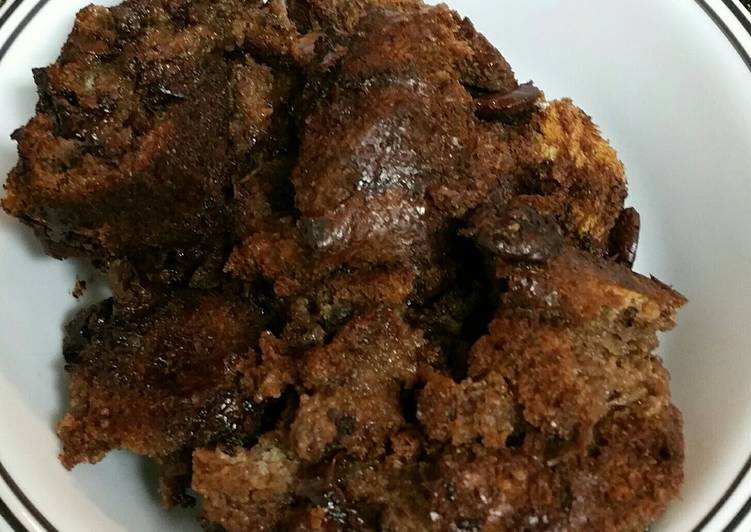 Recipe of Speedy Chocolate bread pudding