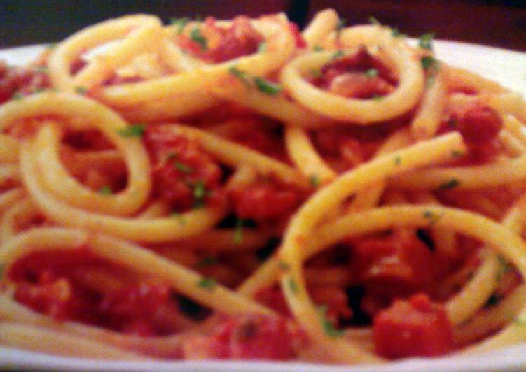 Step-by-Step Guide to Make Any-night-of-the-week Bailie&#39;s Bucatini All&#39;Amatriciana