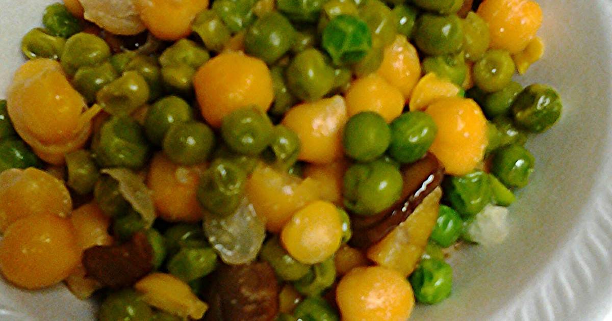 Chickpeas and green peas recipes easy & tasty ideas for home cooking