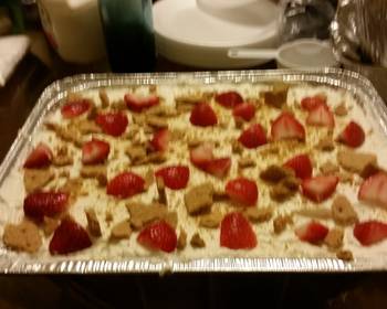 Ultimate, Prepare Strawberry cheesecake trifle Delicious Perfect