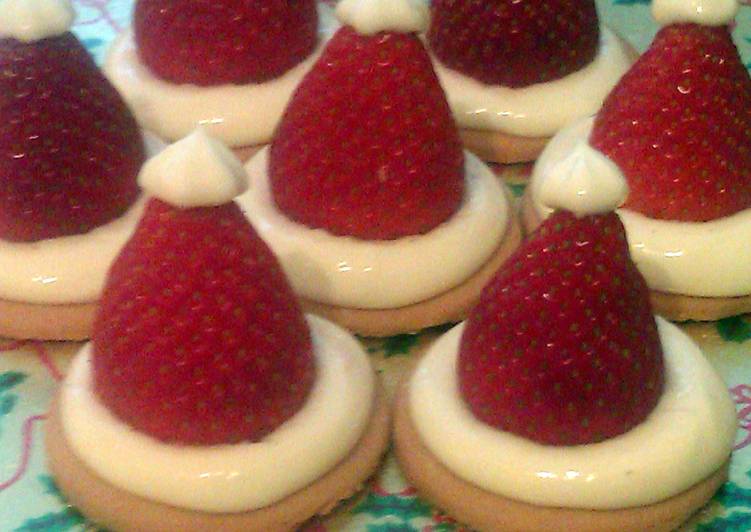 How to Make Any-night-of-the-week Vickys Vanilla Cookie Santa Hats GF DF EF SF NF