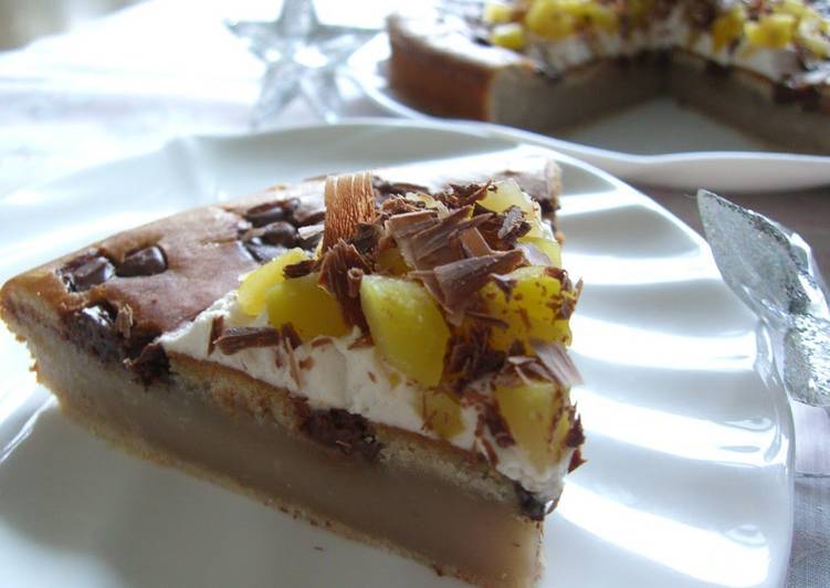 How to Prepare Appetizing Chocolate-Chestnut Cheesecake