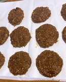 Galletones de cereal con chocolate