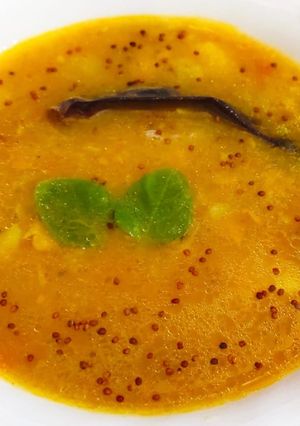 A picture of Yummy Sambhar.