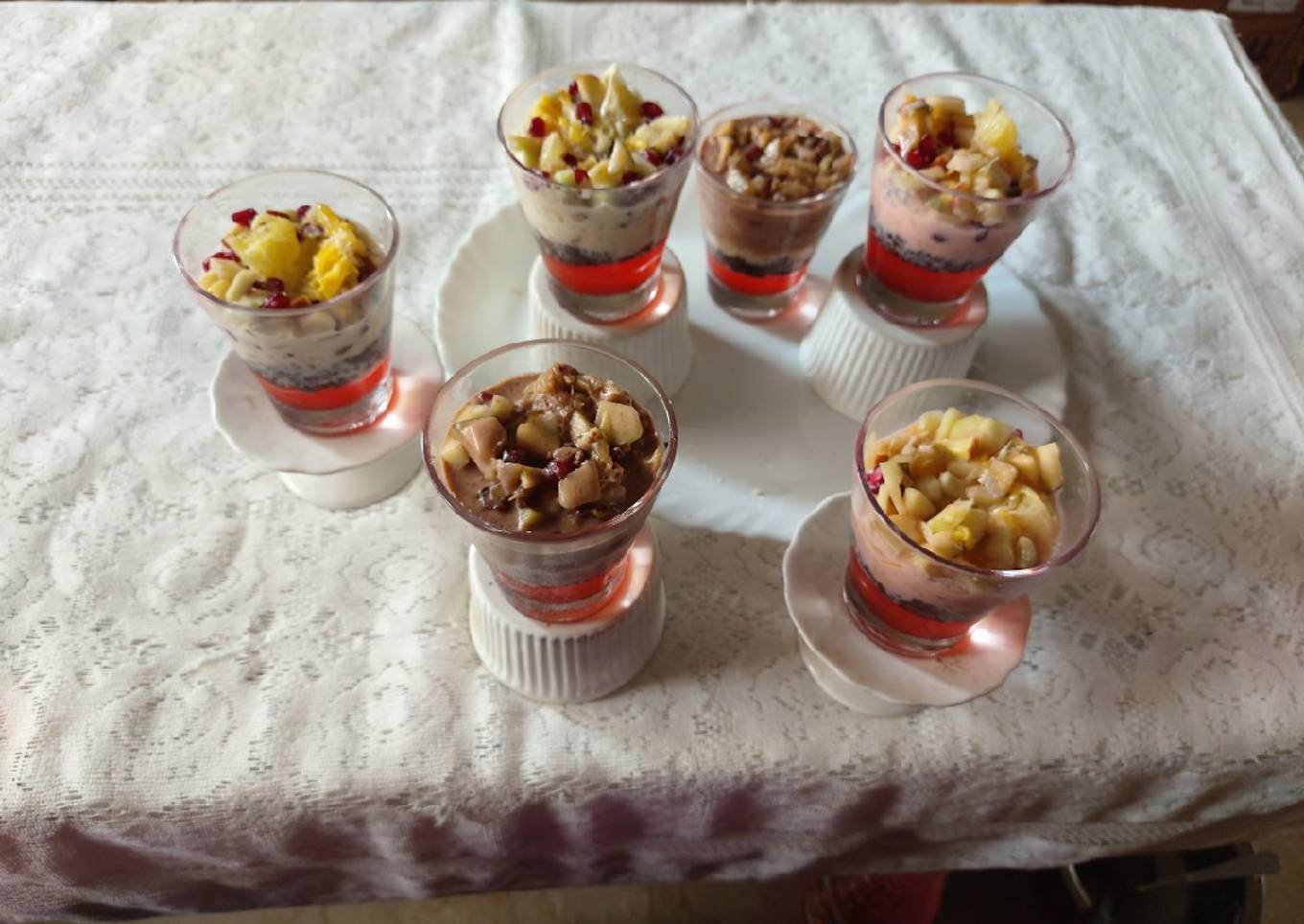 Fruit creamy yummy healthy Desert / all children's favorite