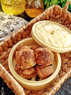 Foto resep Perkedel Tahu Viral(Tahu Begedil)