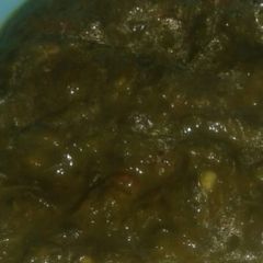 A picture of Saag tadka.