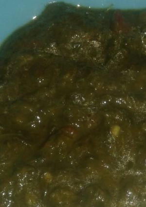 A picture of Saag tadka.