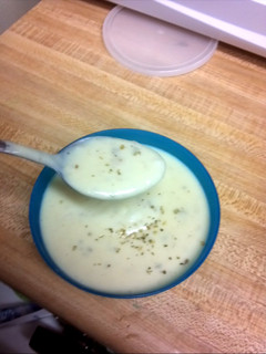 A picture of Midwest chowder (no seafood).