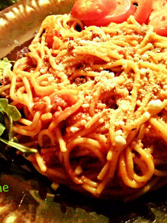 A picture of Spaghetti with Simple Sauce.