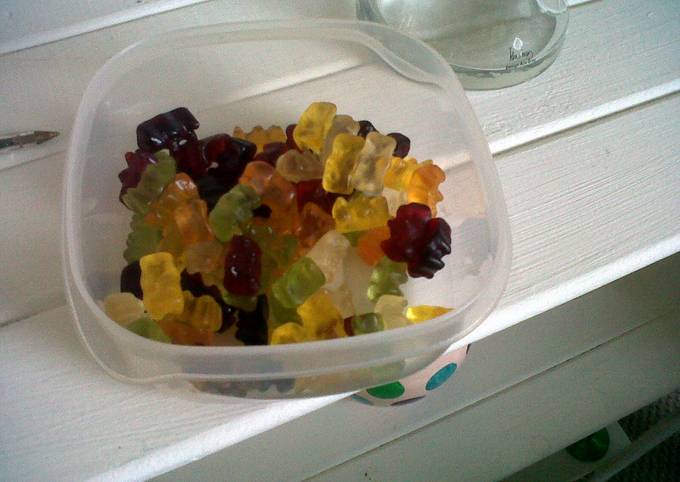 vodka gummy bears recipe