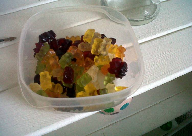 Easiest Way to Make Favorite Vodka Gummy Bears