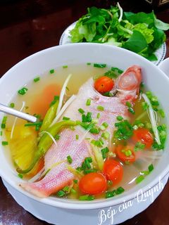 Hình của món Cá bã trầu nấu thơm cà.