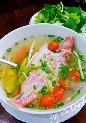 Hình của món Cá bã trầu nấu thơm cà.
