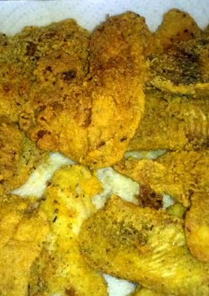 A picture of Taylor fried tilapia.