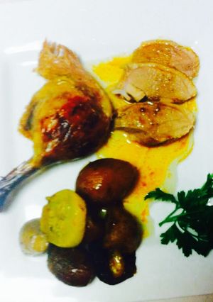 A picture of Chili Orange Duck.