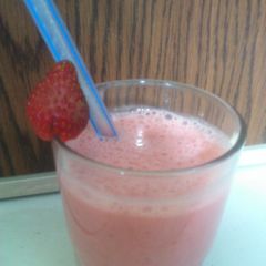 A picture of Strawberry-Banana Sour Smoothie.