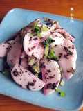 Quick! [Turnip Salad with a Meaty Texture]