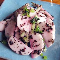A picture of Quick! [Turnip Salad with a Meaty Texture].