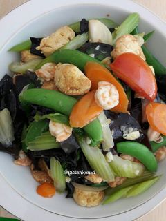 Foto resep Tofu Cah Jamur