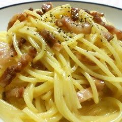 A picture of Easy One Bowl Carbonara.