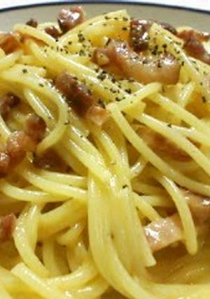 A picture of Easy One Bowl Carbonara.