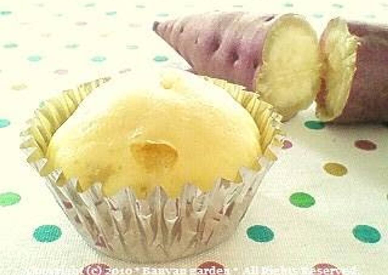 Baked bread with sweet potatoes (for children)