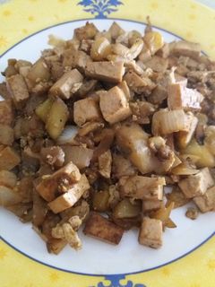 Una foto de Tofu estilo cantonés 🥘