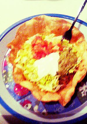 A picture of Taco Salad.