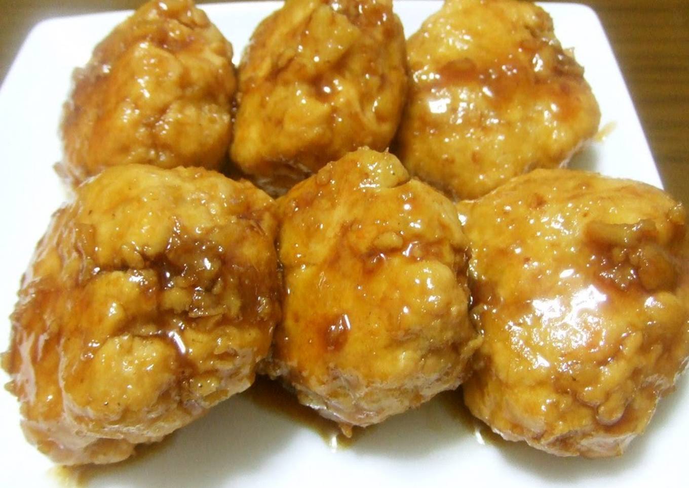 Chicken Chewy Lotus Root Tsukune Patties