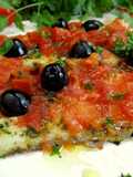 Plaice fillets Sorrento style (alla sorrentina)
