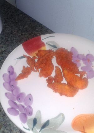 A picture of Crispy chicken tenders.